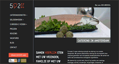 Desktop Screenshot of 5broden2vissencatering.nl