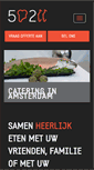 Mobile Screenshot of 5broden2vissencatering.nl